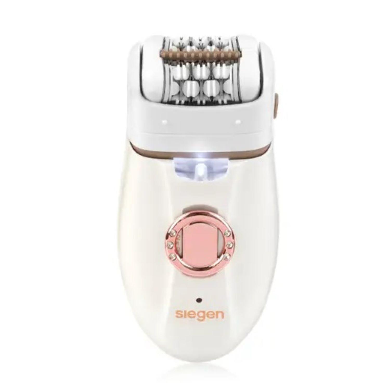 Depiladora Exfoliadora Siegen 2en1 de 30 pinzas Recargable SG9004EX-6