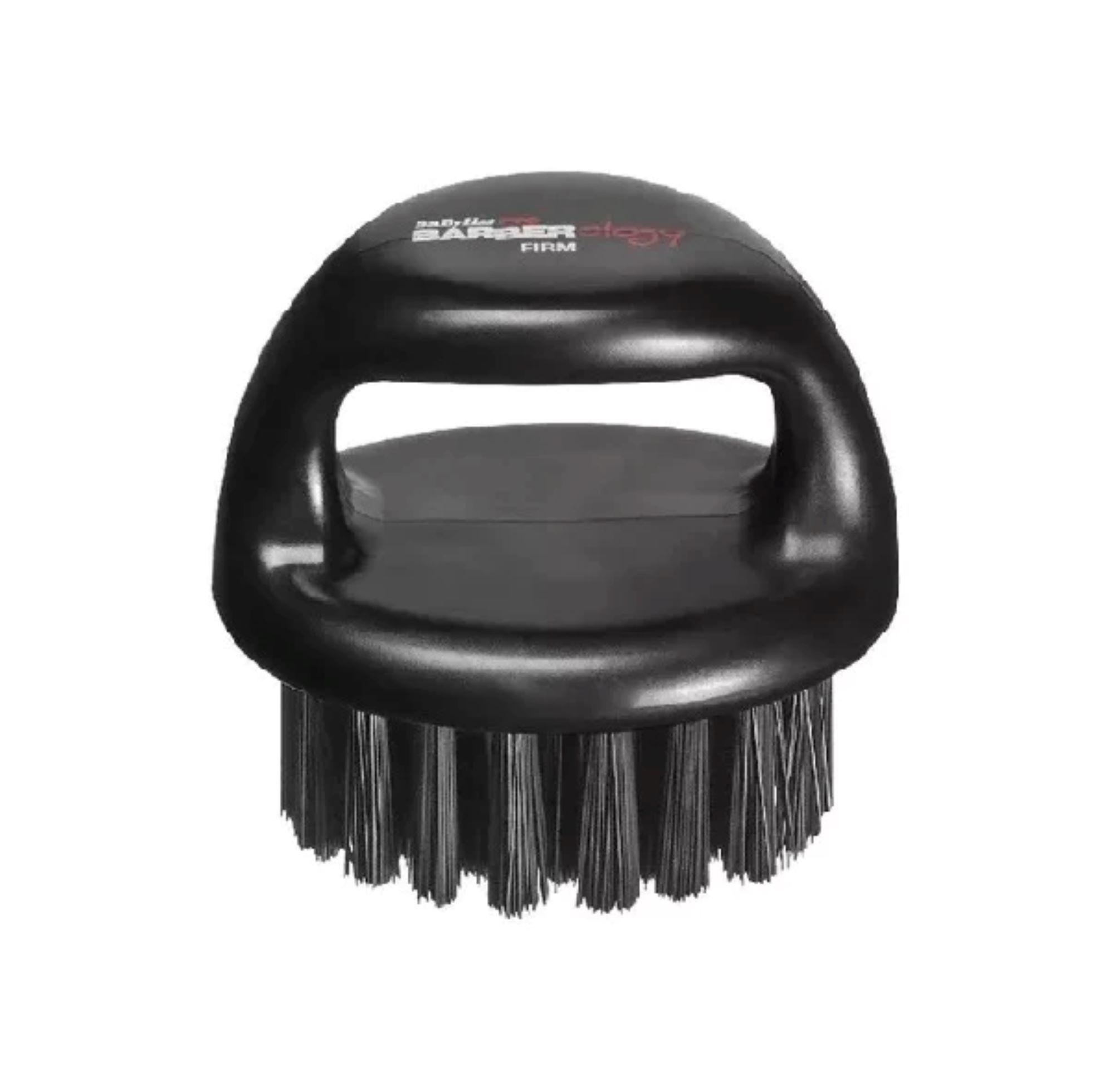 Cepillo Barbero bota pelos cerda Firme BabylissPro Negro-3