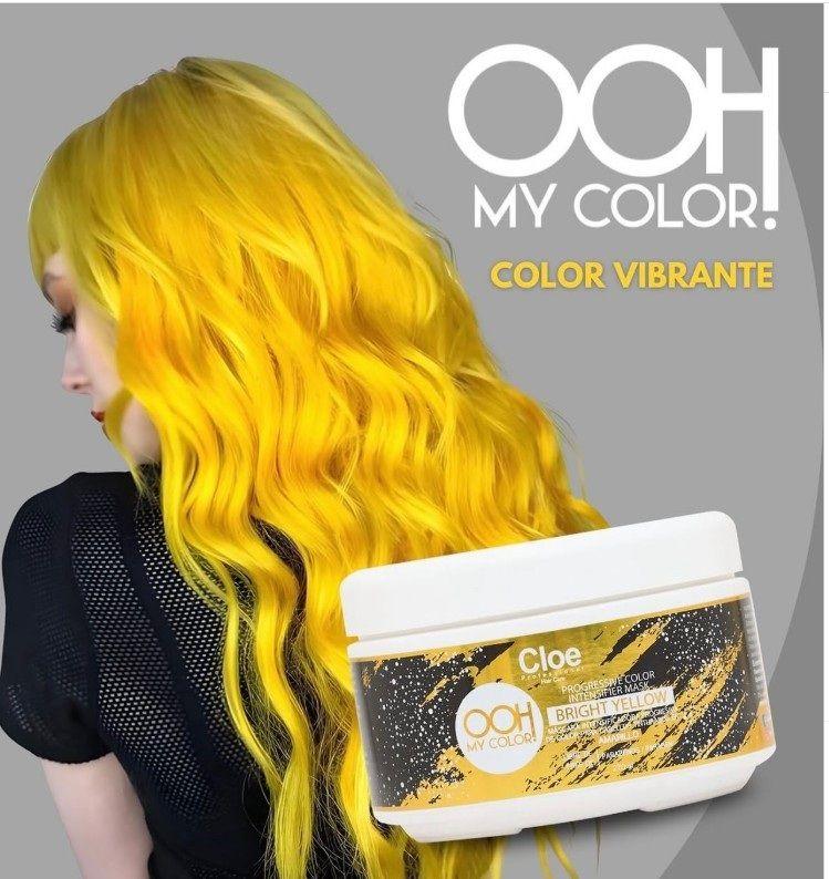 Máscara Ooh My Color Bright Yellow Cloe 270GR-0