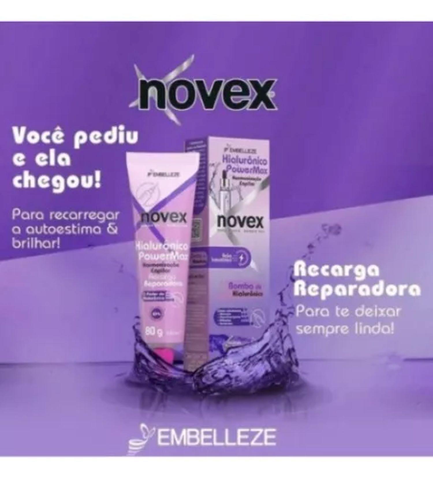 NOVEX RECARGA HIALURÓNICO POWERMAX 80g-2