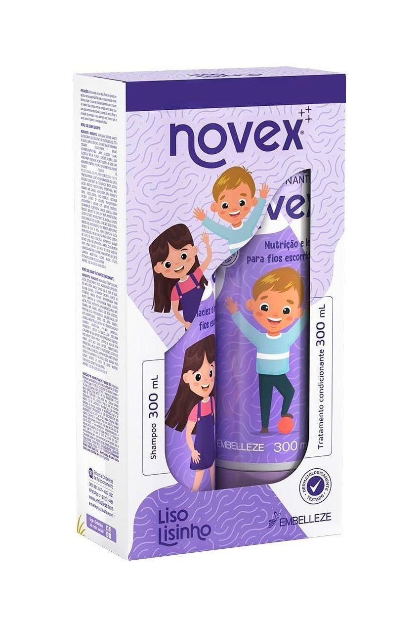 KIT SHACOND LISO LISINHO 300ML NOVEX-1