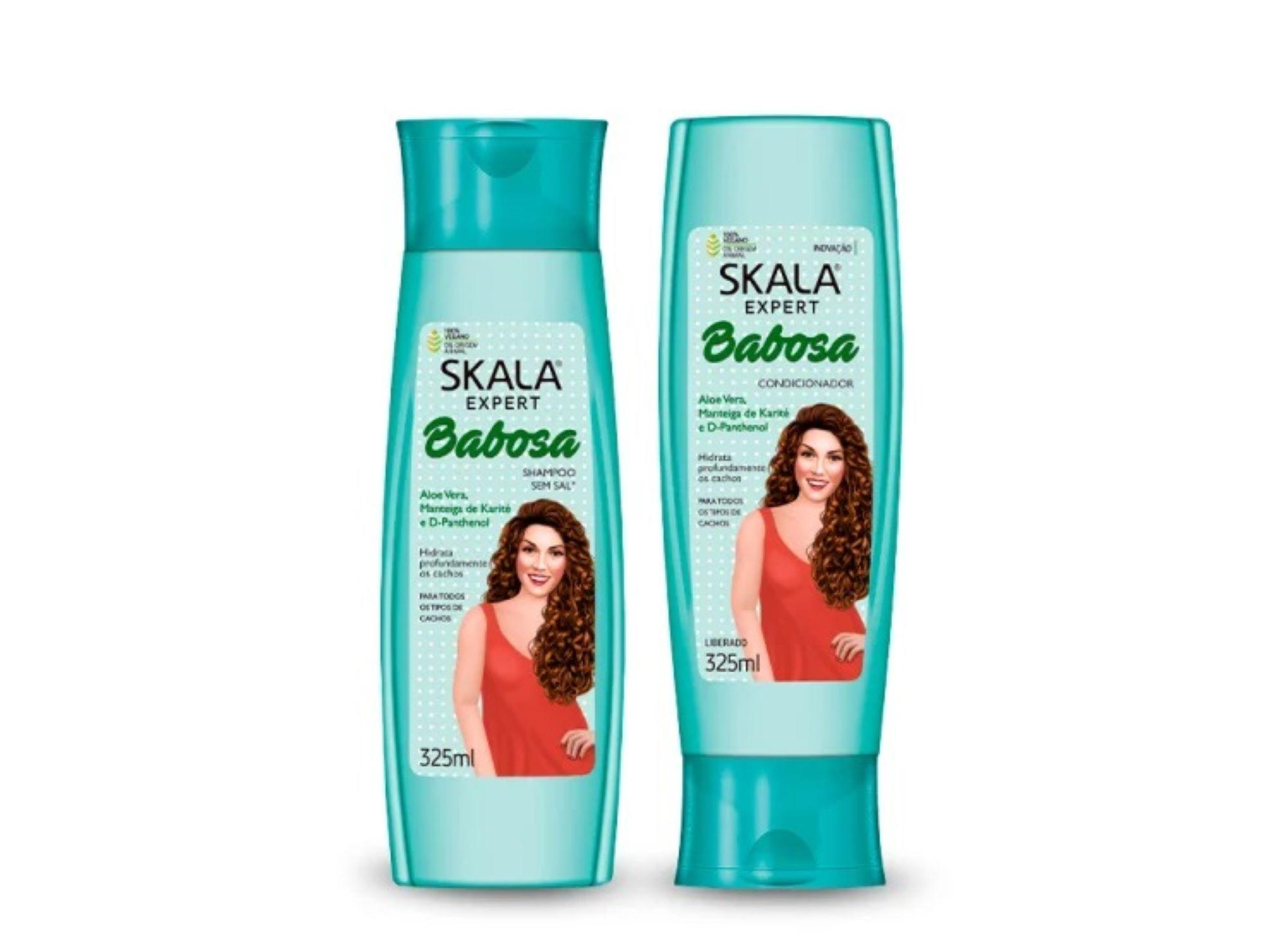 KIT SHAMPOO Y ACOND BABOSA ALOE VERA SKALA EXPERT 650ML-2