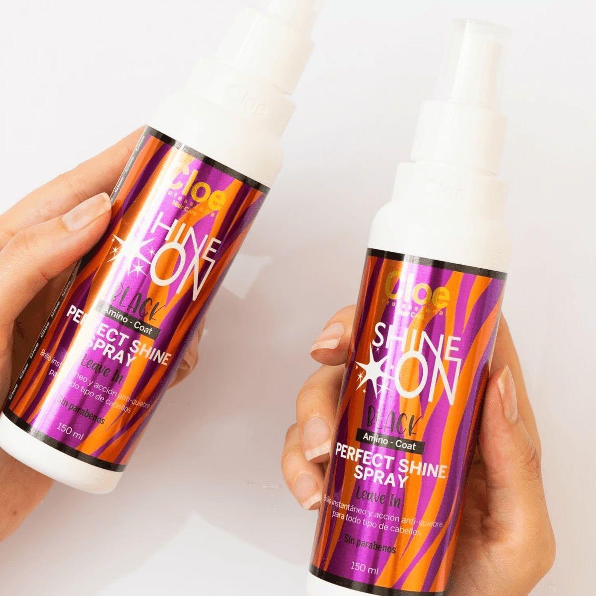 Spray de Brillo Shine On Black Cloe 150ML-3