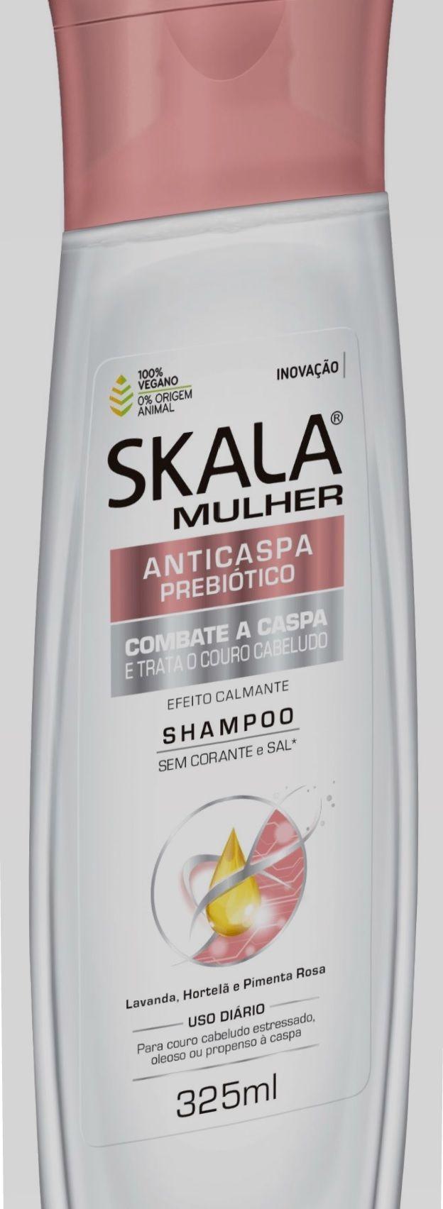 SHAMPOO ANTI CASPA PREBIÓTICO MUJER SKALA EXPERT 325 ML-3