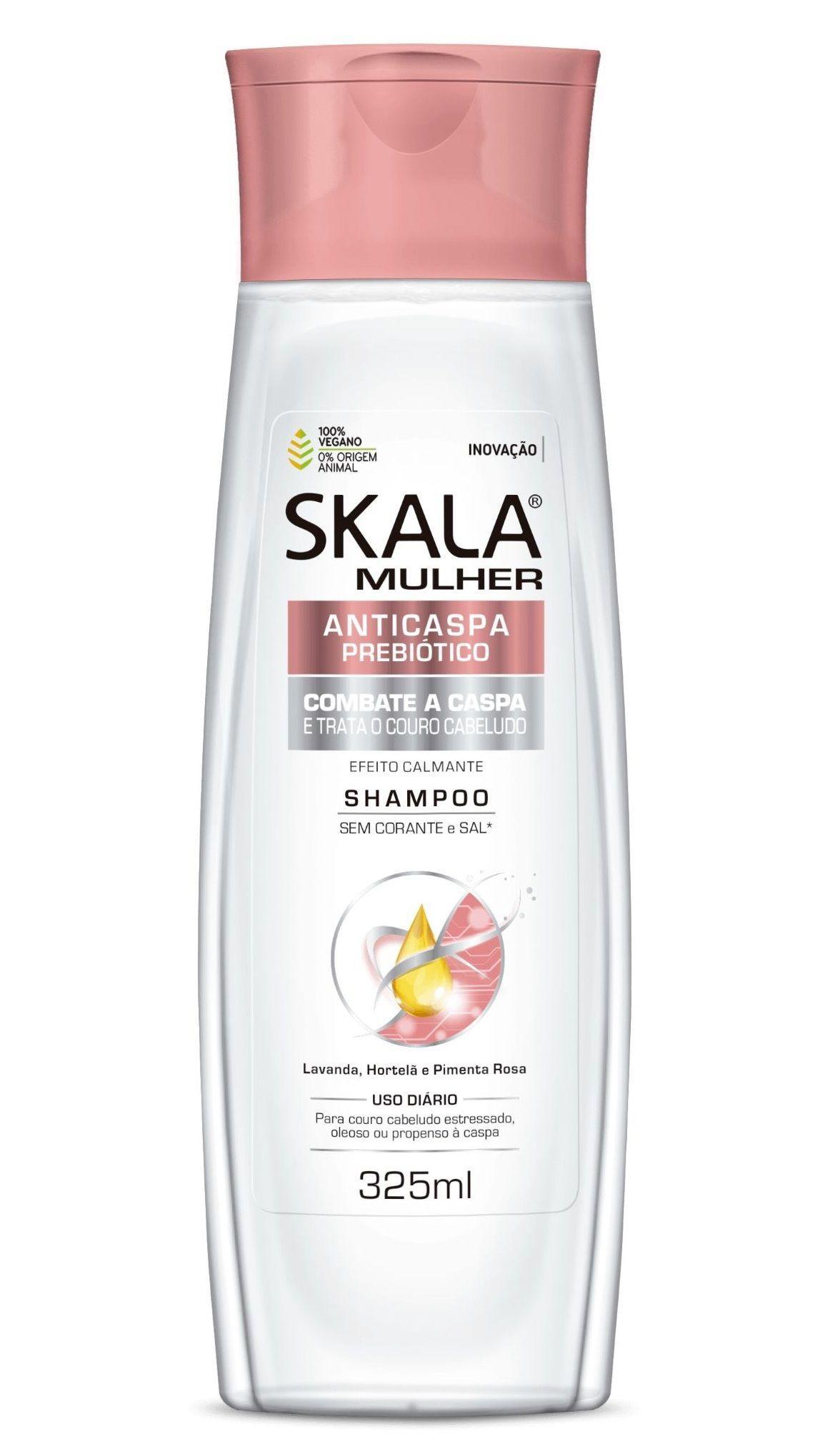 SHAMPOO ANTI CASPA PREBIÓTICO MUJER SKALA EXPERT 325 ML-4