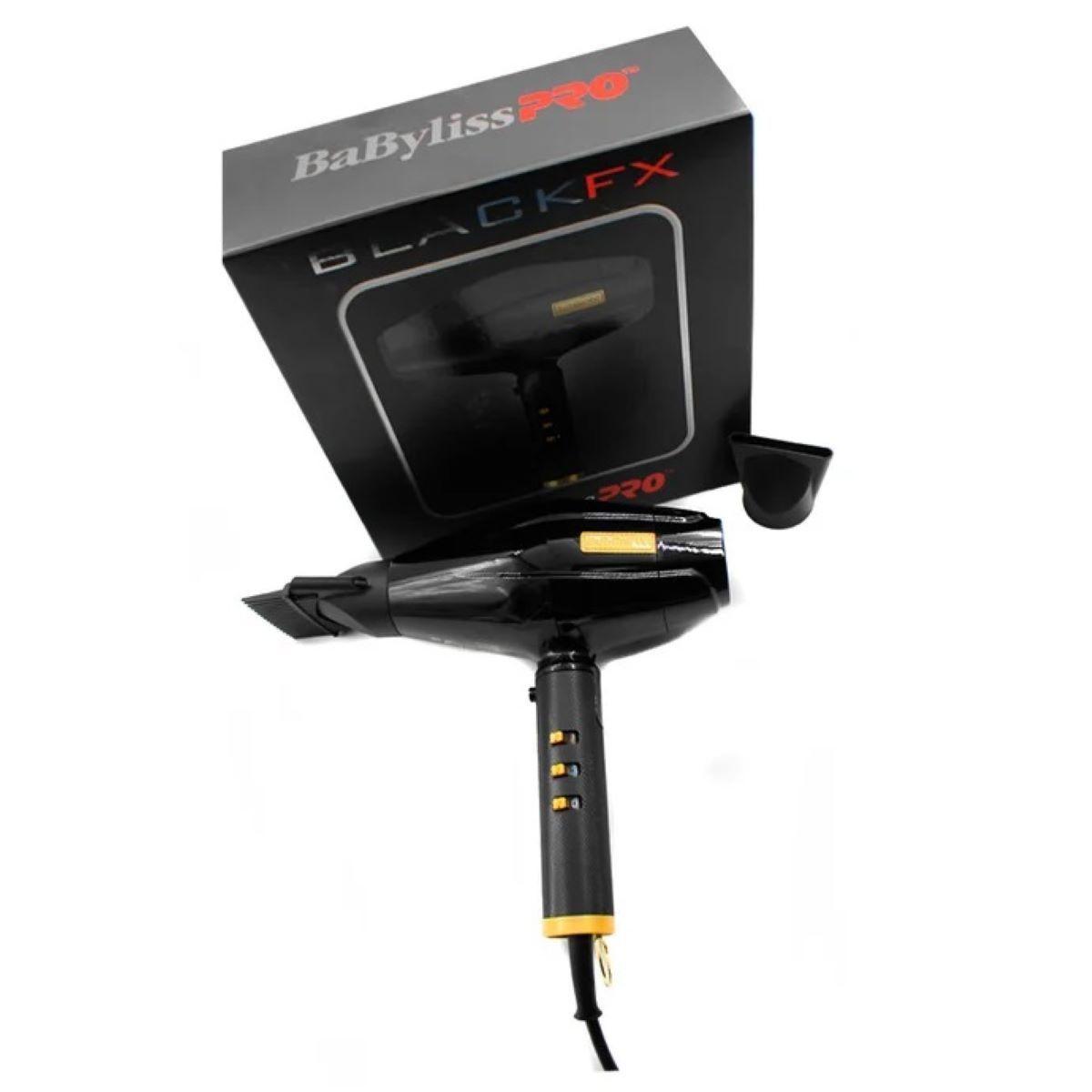 Secador De Pelo Babylisspro Gold FX Turbo Negro-6