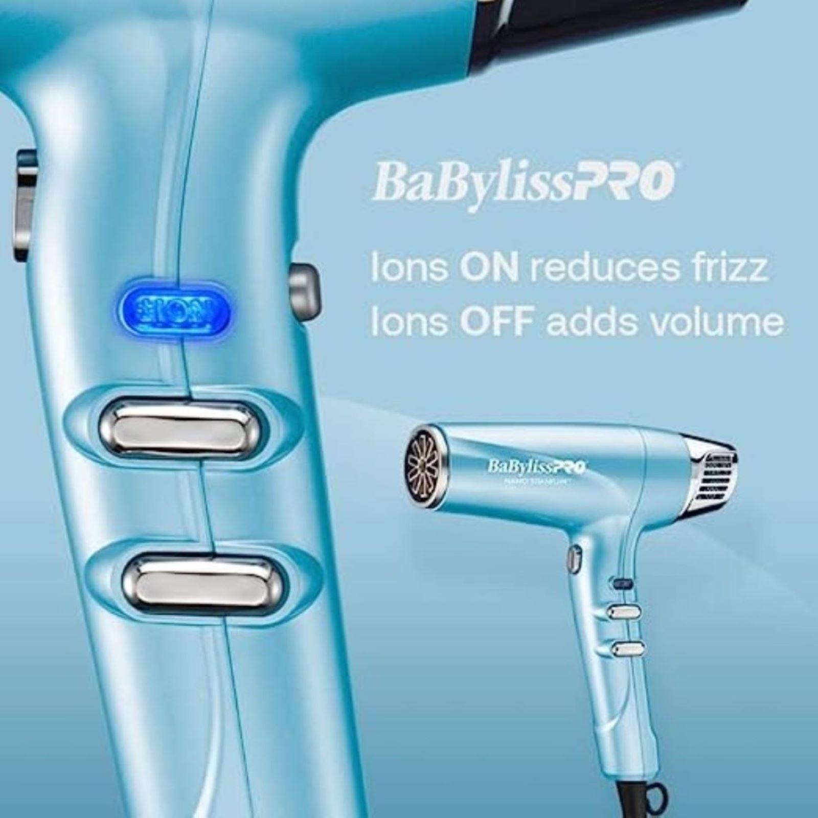 Secador BabylissPRO Dual Ionic Azul-5