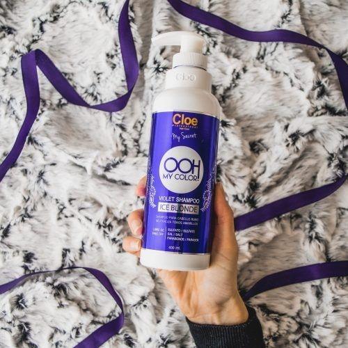 Shampoo Ooh My Color Violet Ice Blonde Cloe 400ML-2