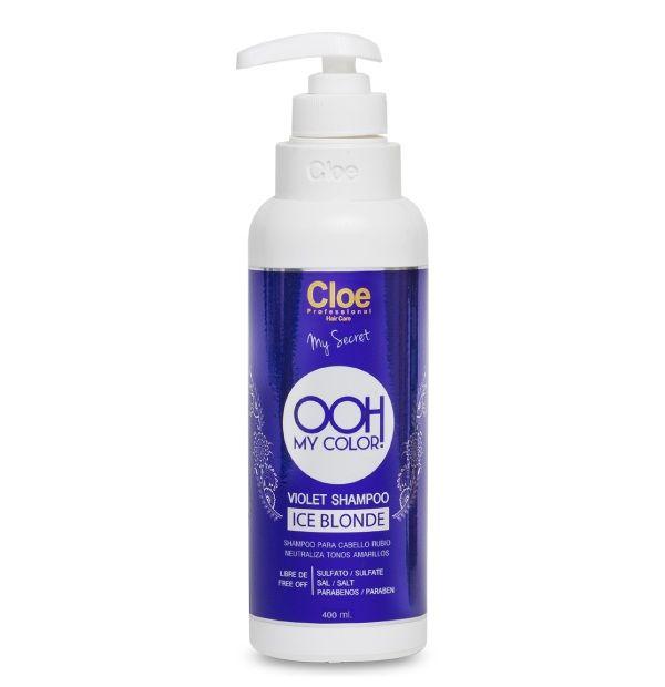 Shampoo Ooh My Color Violet Ice Blonde Cloe 400ML-3