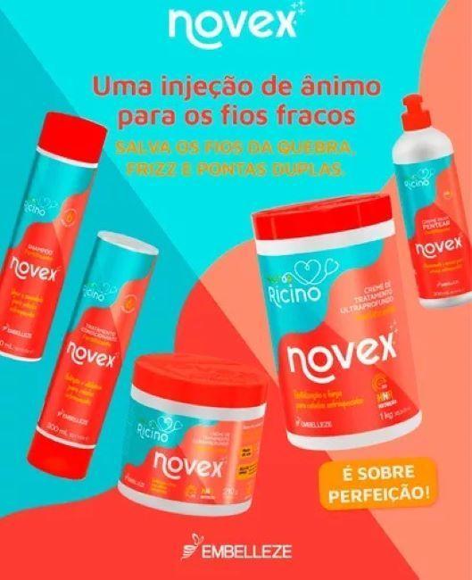 Shampoo Doctor Ricino 300ml Novex-2