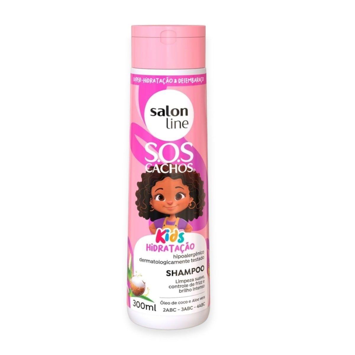 SOS CACHOS SHAMPOO KIDS 300 ML SALON LINE-2