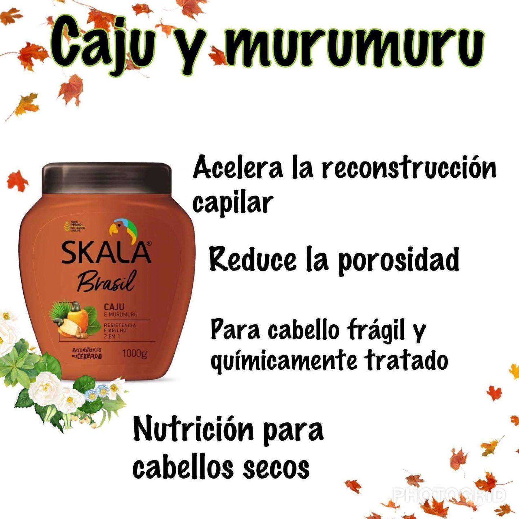 Mascara Caju Y Murumuru 1kg Skala Brasil-6