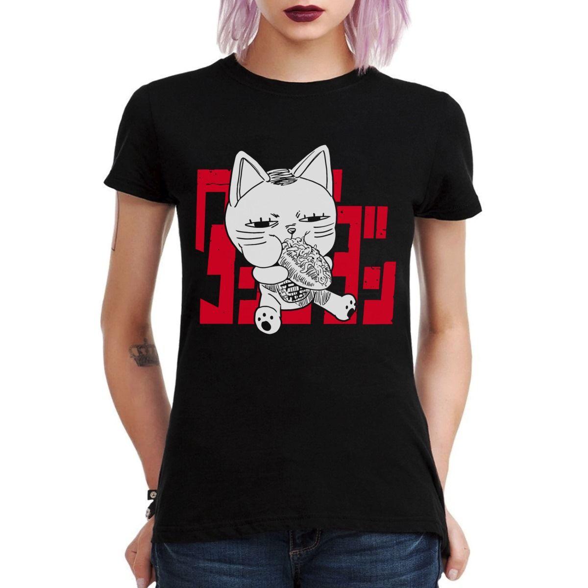 DANDADAN TURBO ABUELA GATO POLERA MUJER-2