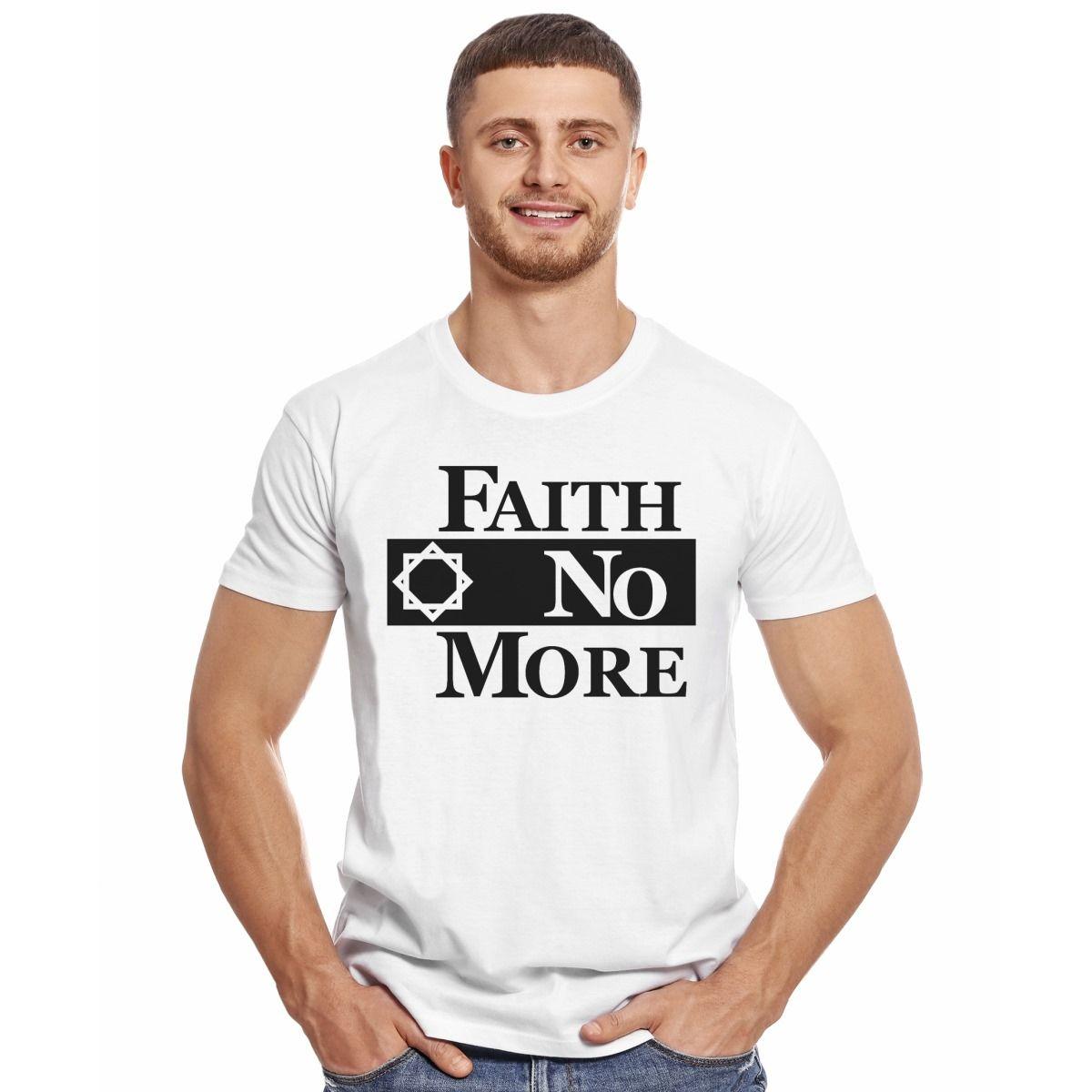 FAITH NO MORE LOGO POLERA MANGA CORTA HOMBRE-2