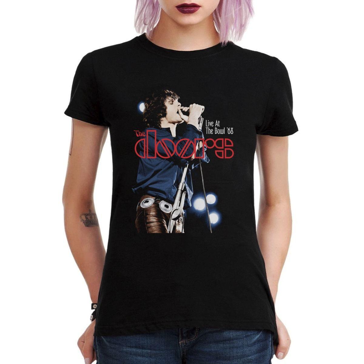 THE DOORS LIVE AT THE BOWL POLERA MUJER-2