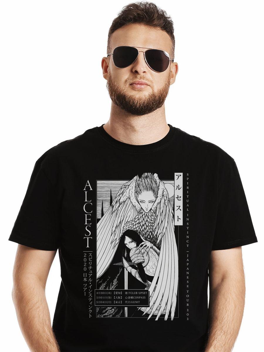Polera Alcest Live In Japan Metal-0