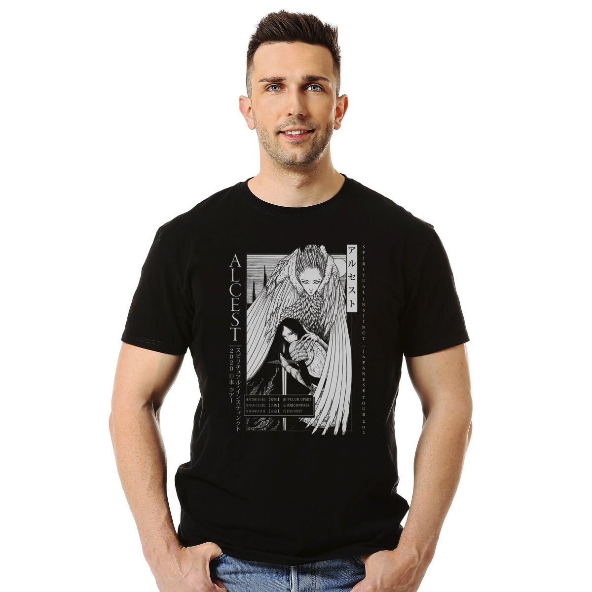 Polera Alcest Live In Japan Metal-2