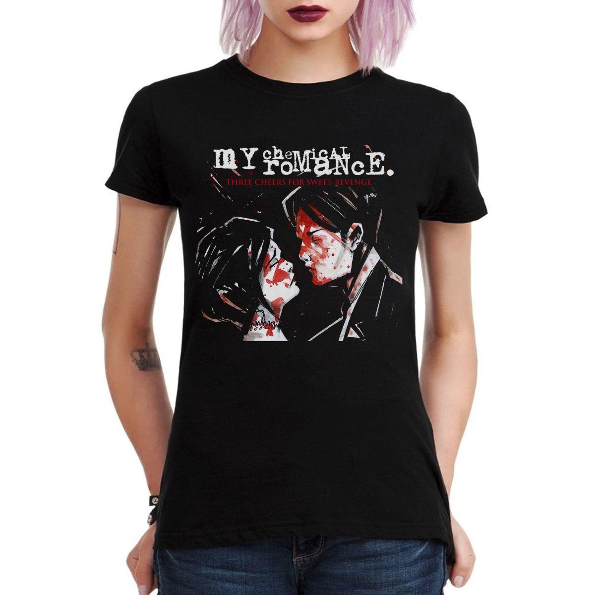 MY CHEMICAL ROMANCE THREE CHEERS FOR SWEET REVENGE POLERA MUJER-2