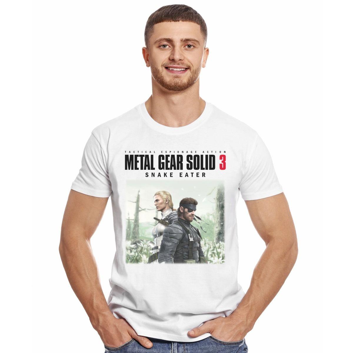 METAL GEAR 3 SNAKE EATER POLERA MANGA CORTA HOMBRE-2