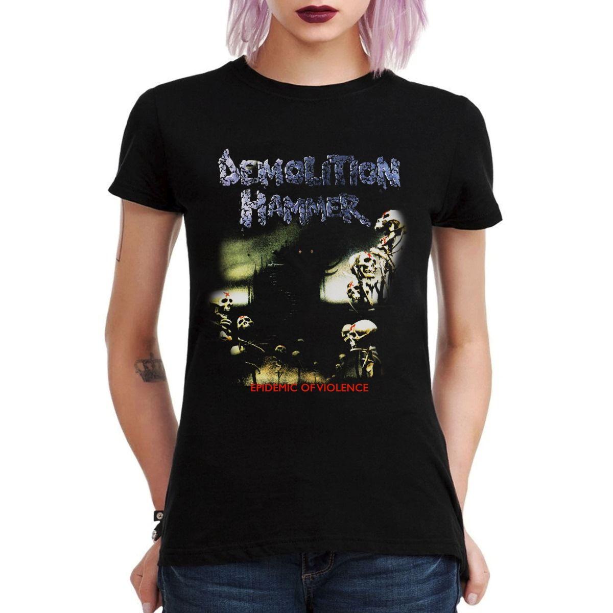 DEMOLITION HAMMER EPIDEMIC OF VIOLENCE POLERA MUJER-2