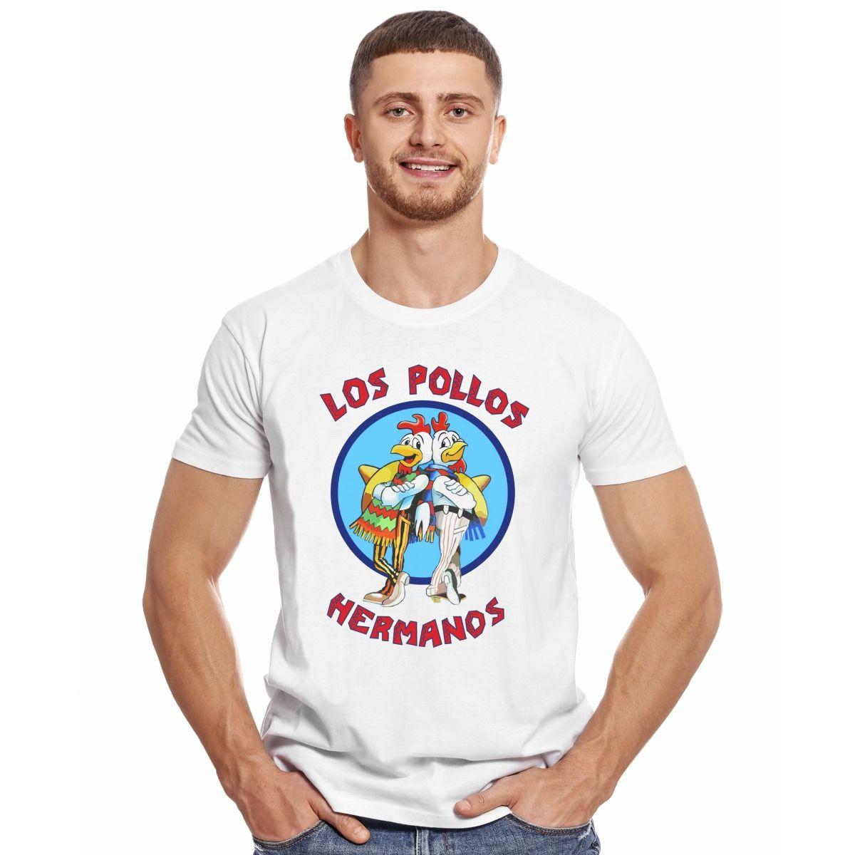BREAKING BAD LOS POLLOS HERMANOS POLERA MANGA CORTA HOMBRE-2