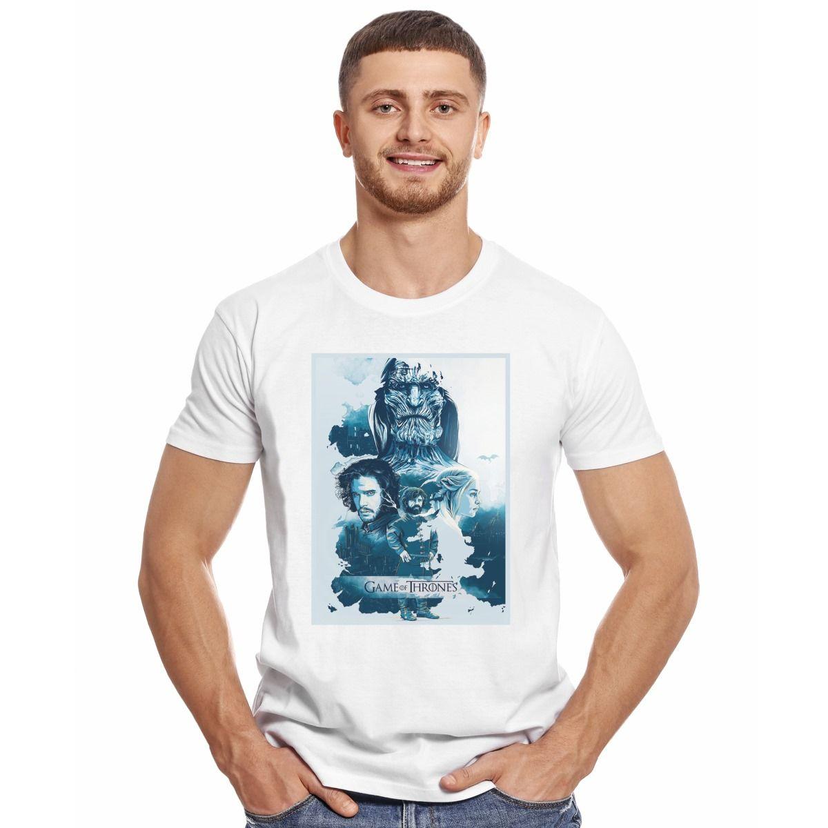 GAME OF THRONES COMIC POSTER POLERA MANGA CORTA HOMBRE-2