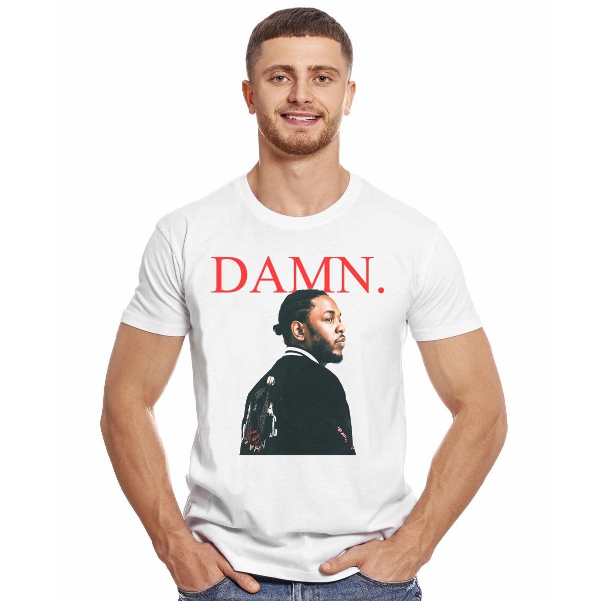 KENDRICK LAMAR DAMN ALBUM POLERA MANGA CORTA HOMBRE-2