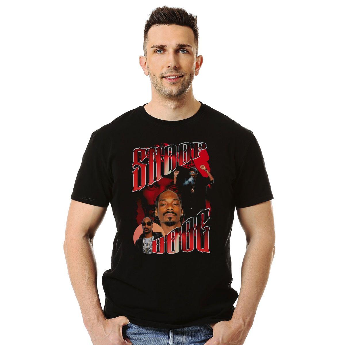 SNOOP DOGG GIN AND JUICE POLERA MANGA CORTA HOMBRE-2