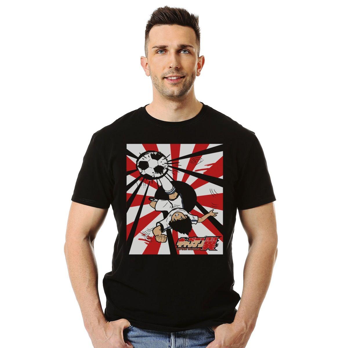 SUPERCAMPEONES CAPITAN TSUBASA GOL POLERA MANGA CORTA HOMBRE-2
