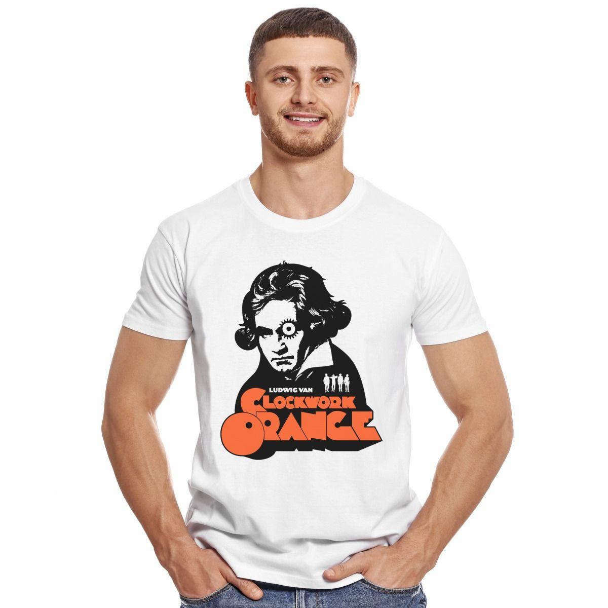 CLOCKWORK ORANGE LUDWIG VAN POLERA MANGA CORTA HOMBRE-2