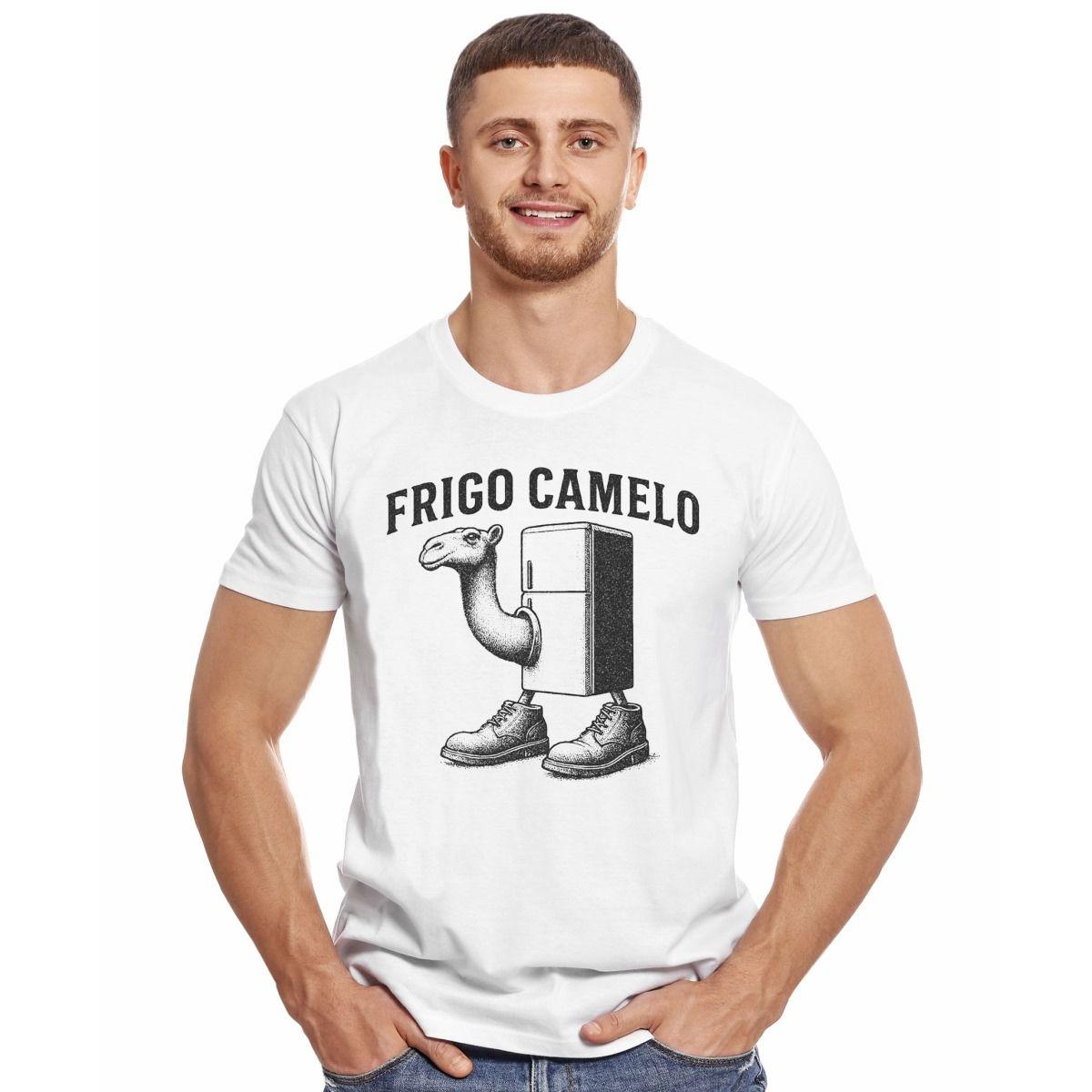 BRAINROT FRIGO CAMELO BRAINROT ITALIANO POLERA MANGA CORTA HOMBRE-2