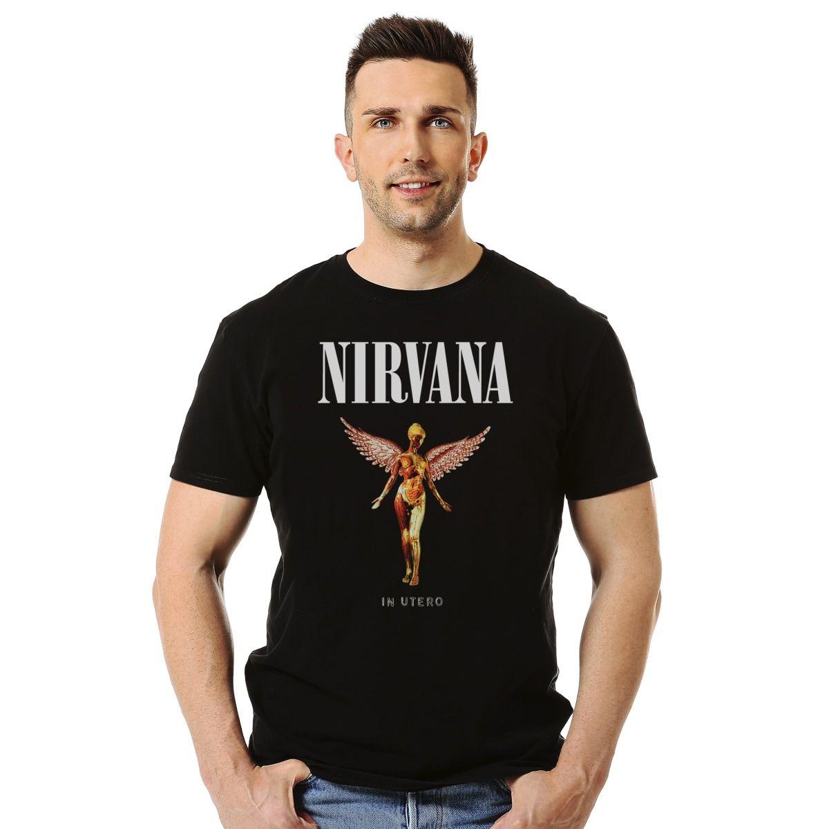 Polera Nirvana In Utero Rock-2
