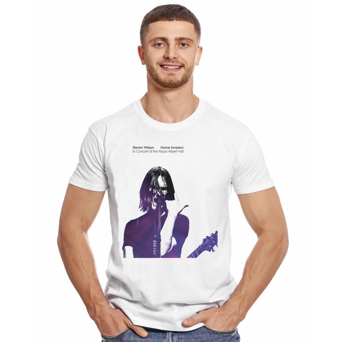 STEVEN WILSON IN CONCERT HOME INVASION POLERA MANGA CORTA HOMBRE-2