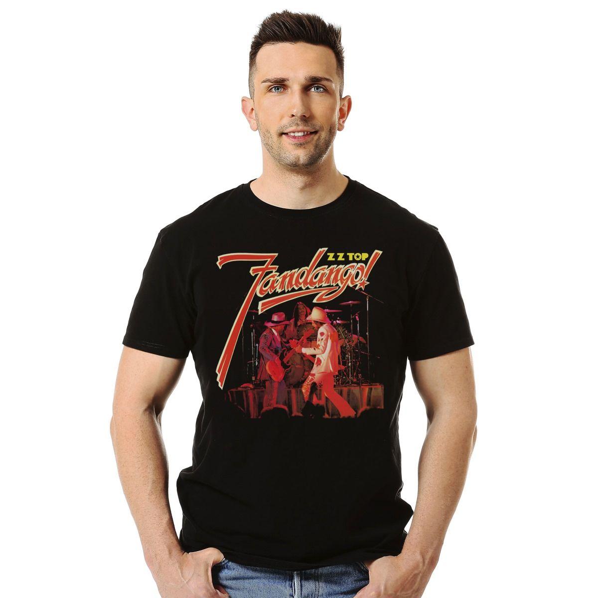 ZZ TOP FANDANGO POLERA MANGA CORTA HOMBRE-2