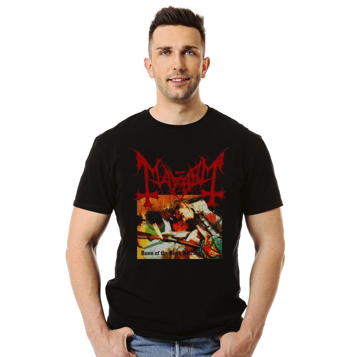 Polera Mayhem Dawn Of The Black Hearts Metal-2