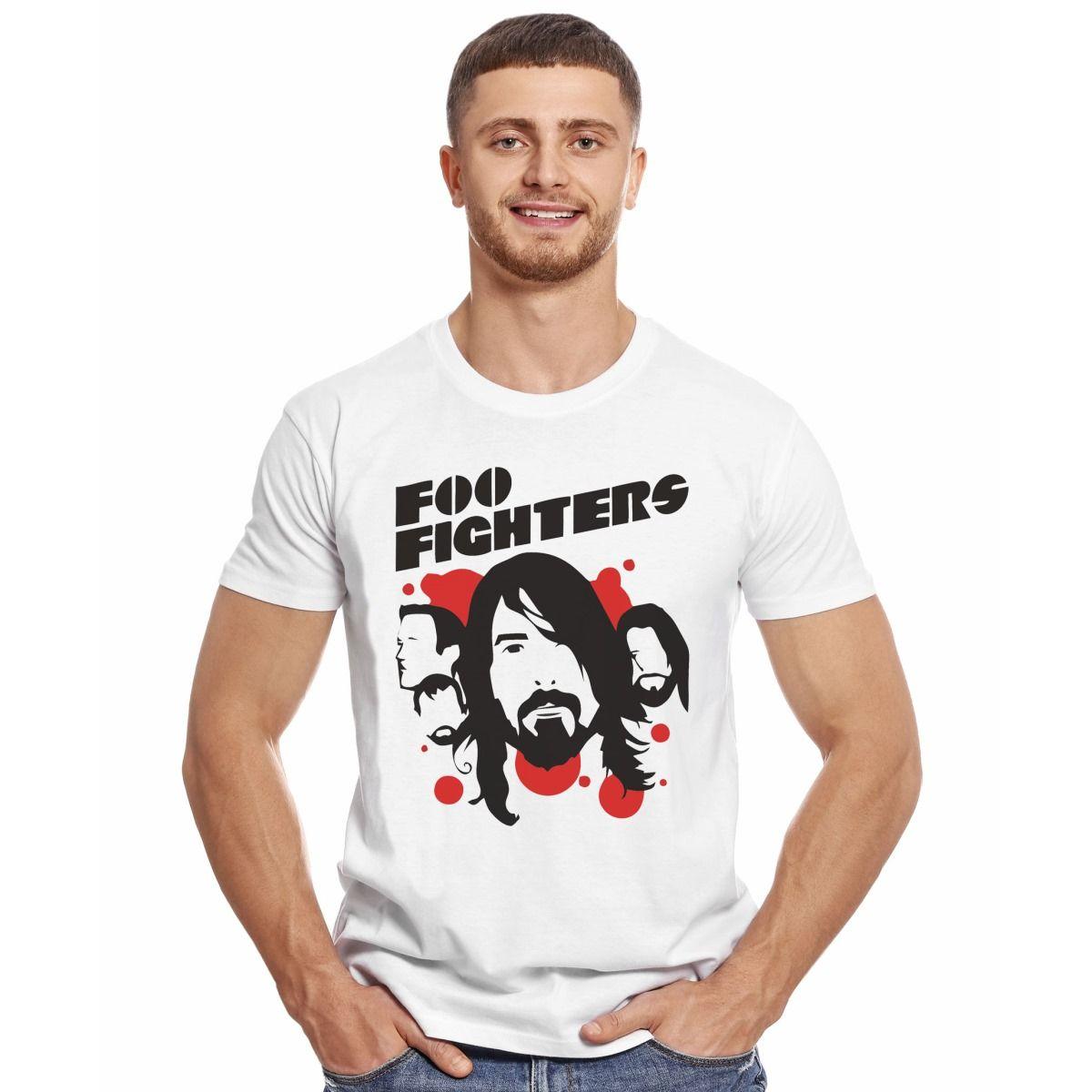FOO FIGHTERS BAND POLERA MANGA CORTA HOMBRE-2