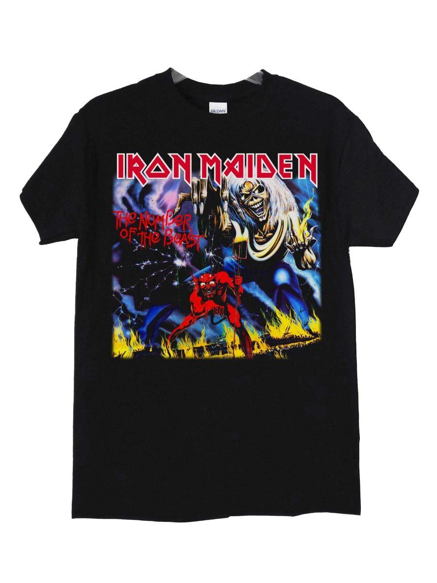 Polera Iron Maiden The Number Of The Beast-2
