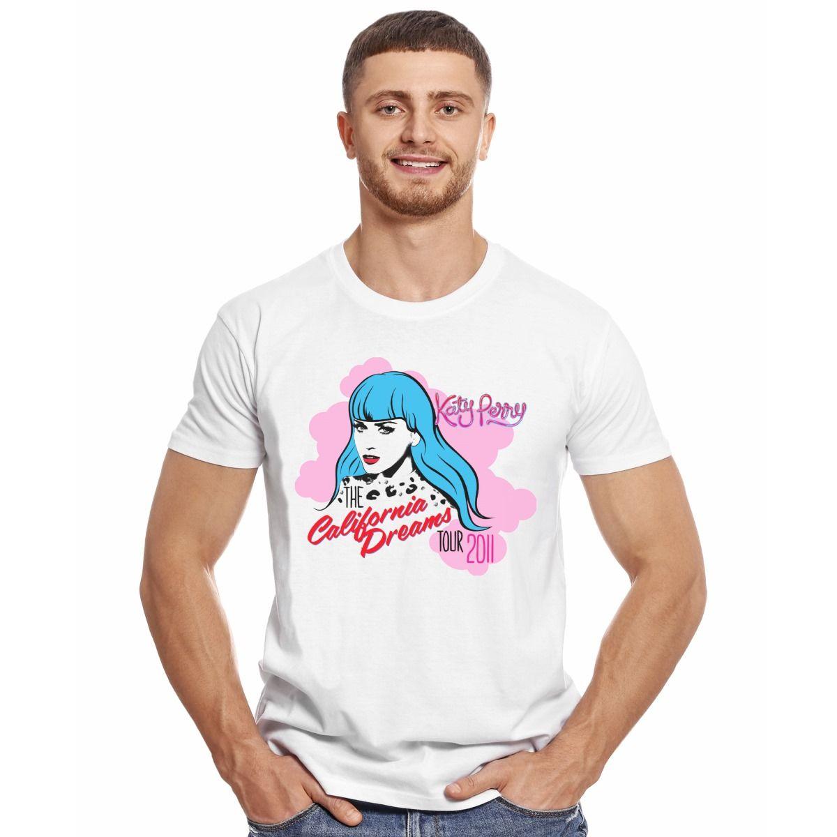 KATY PERRY CALIFORNIA DREAMS TOUR 2011 POLERA MANGA CORTA HOMBRE-2