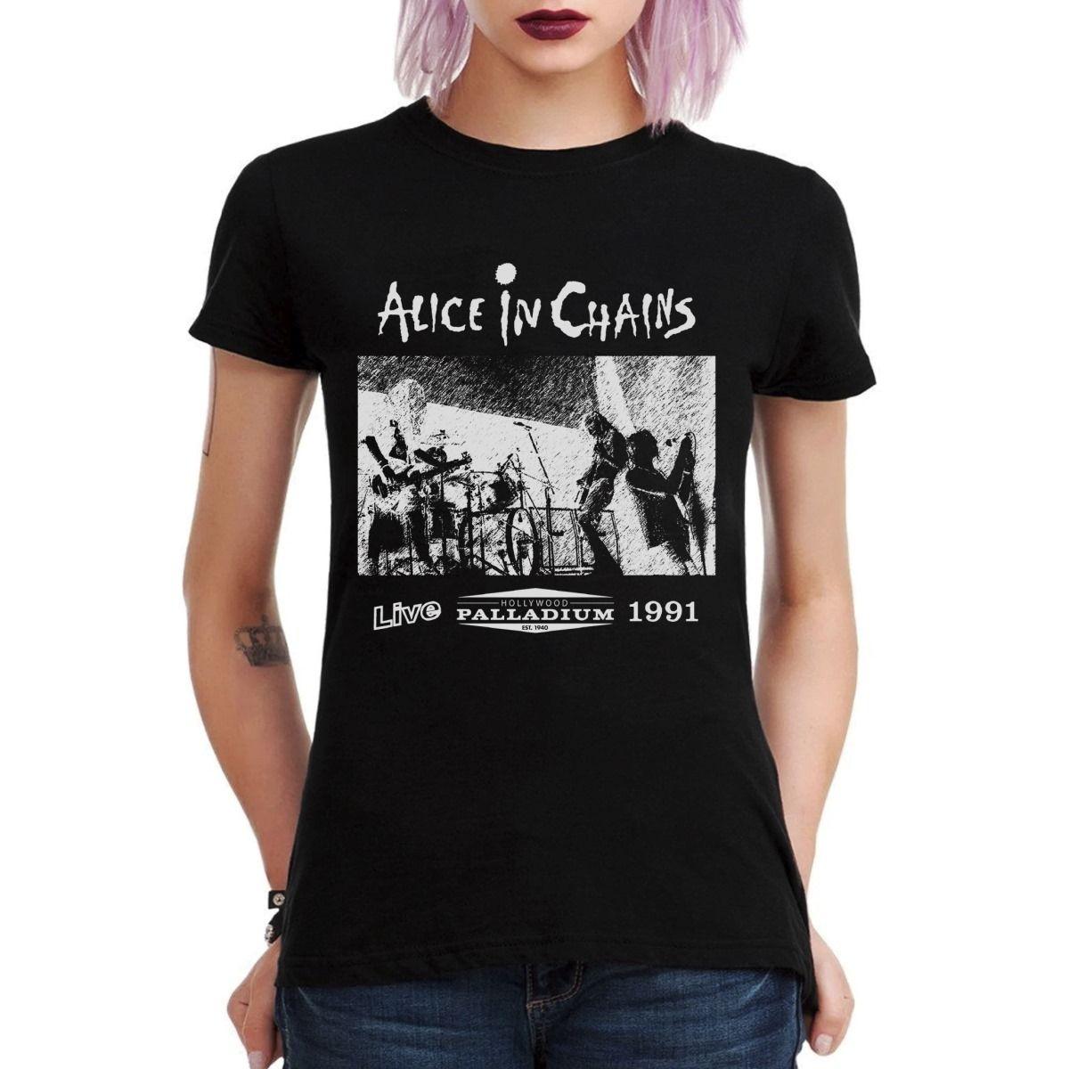 ALICE IN CHAINS LIVE 1991 POLERA MUJER-2