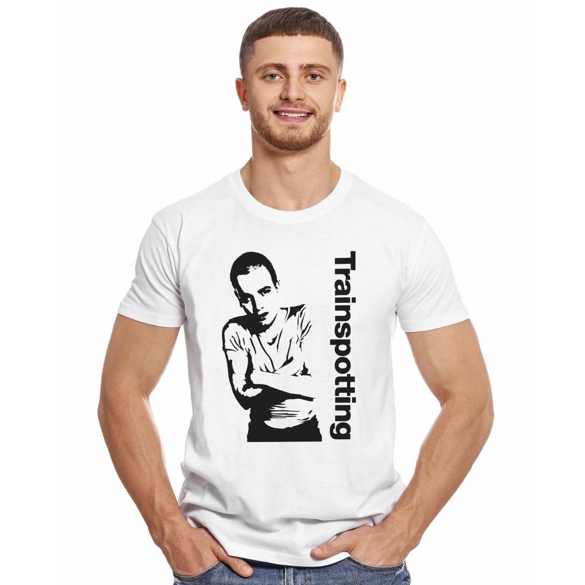 TRAINSPOTTING RENTON STENCIL POLERA MANGA CORTA HOMBRE-2