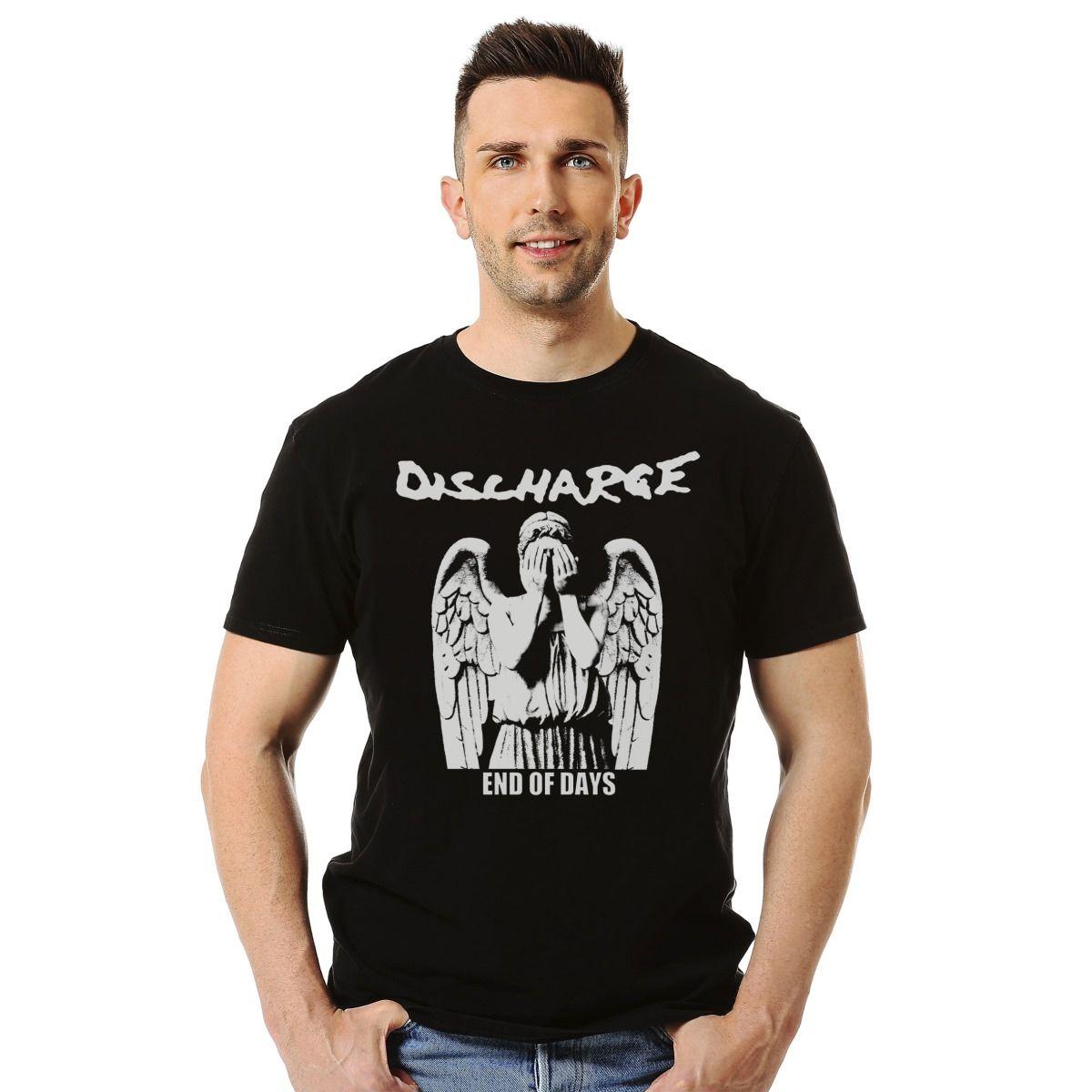 DISCHARGE END OF DAYS POLERA MANGA CORTA HOMBRE-2