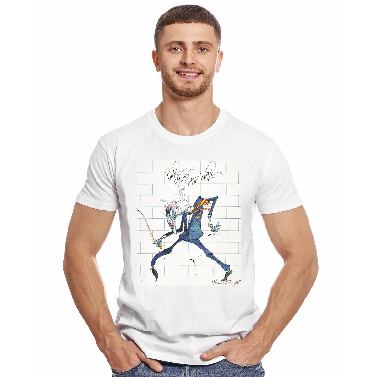 PINK FLOYD THE WALL TEACHER POLERA MANGA CORTA HOMBRE-2