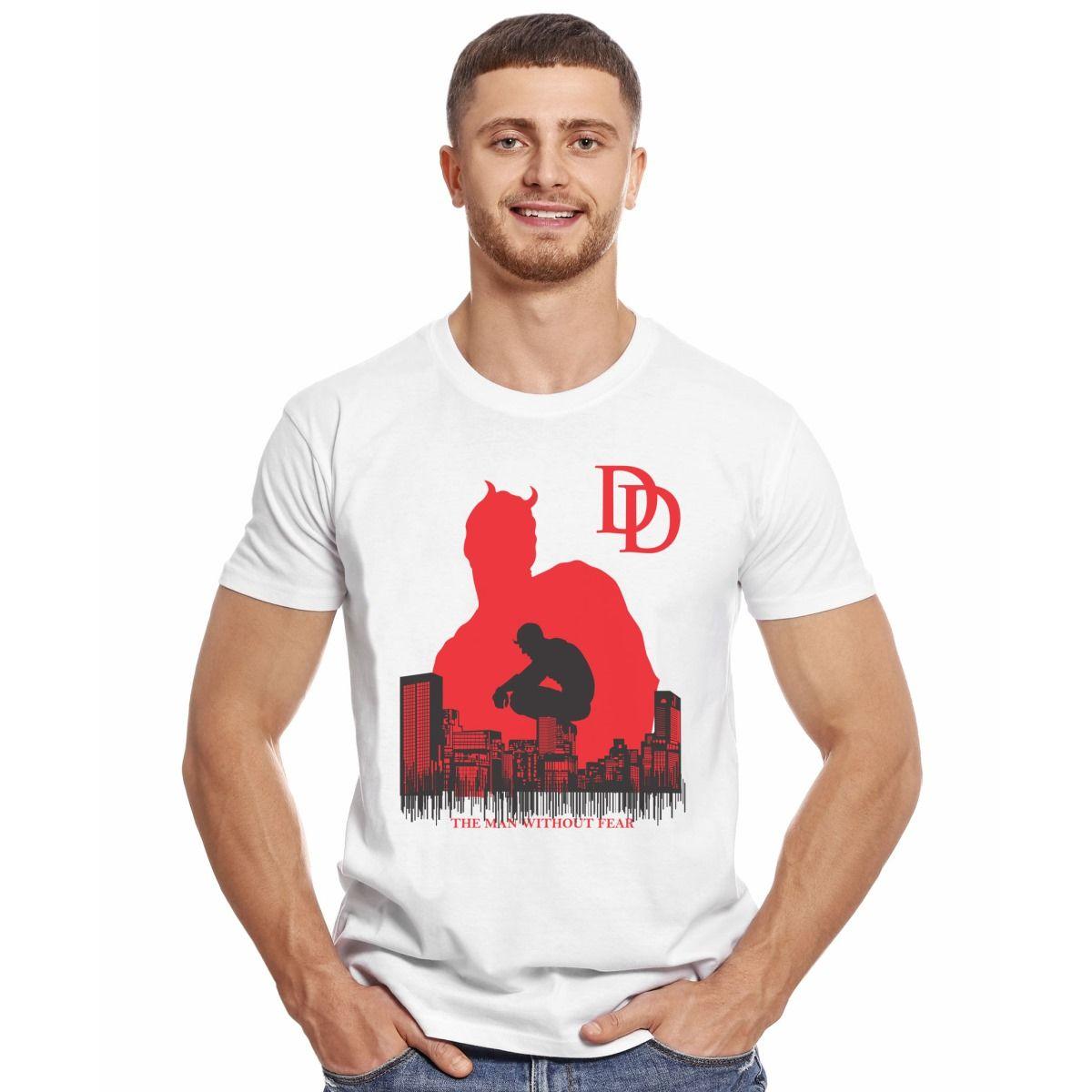 DAREDEVIL ART THE MAN WITHOUT FEAR POLERA MANGA CORTA HOMBRE-2