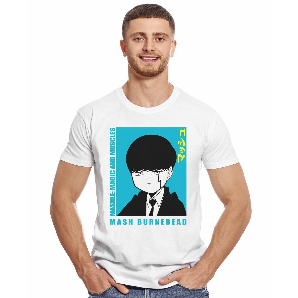 MASHLE MAGIC AND MUSCLES VECTOR POLERA MANGA CORTA HOMBRE-2