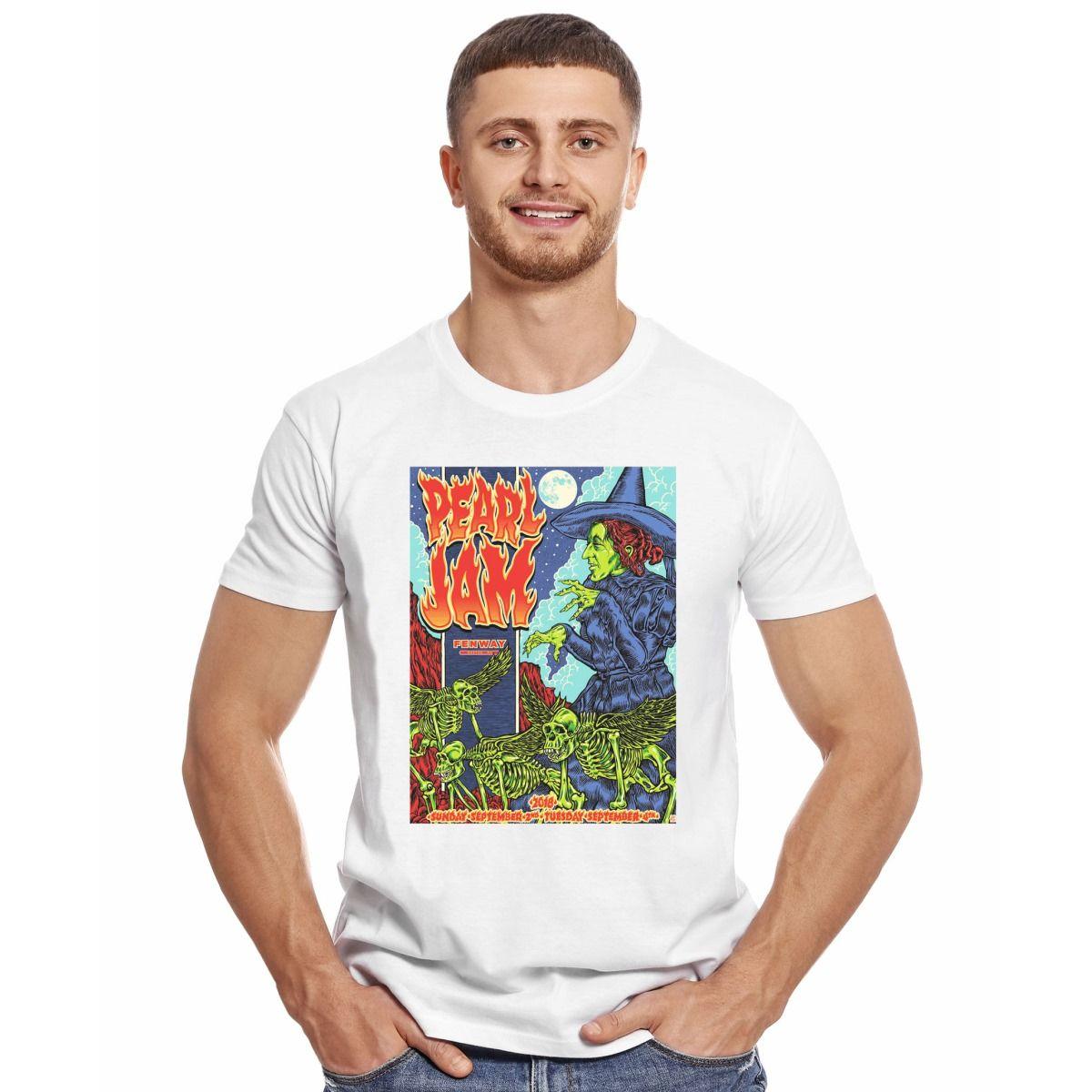 PEARL JAM FENWAY BOSTON POLERA MANGA CORTA HOMBRE-2