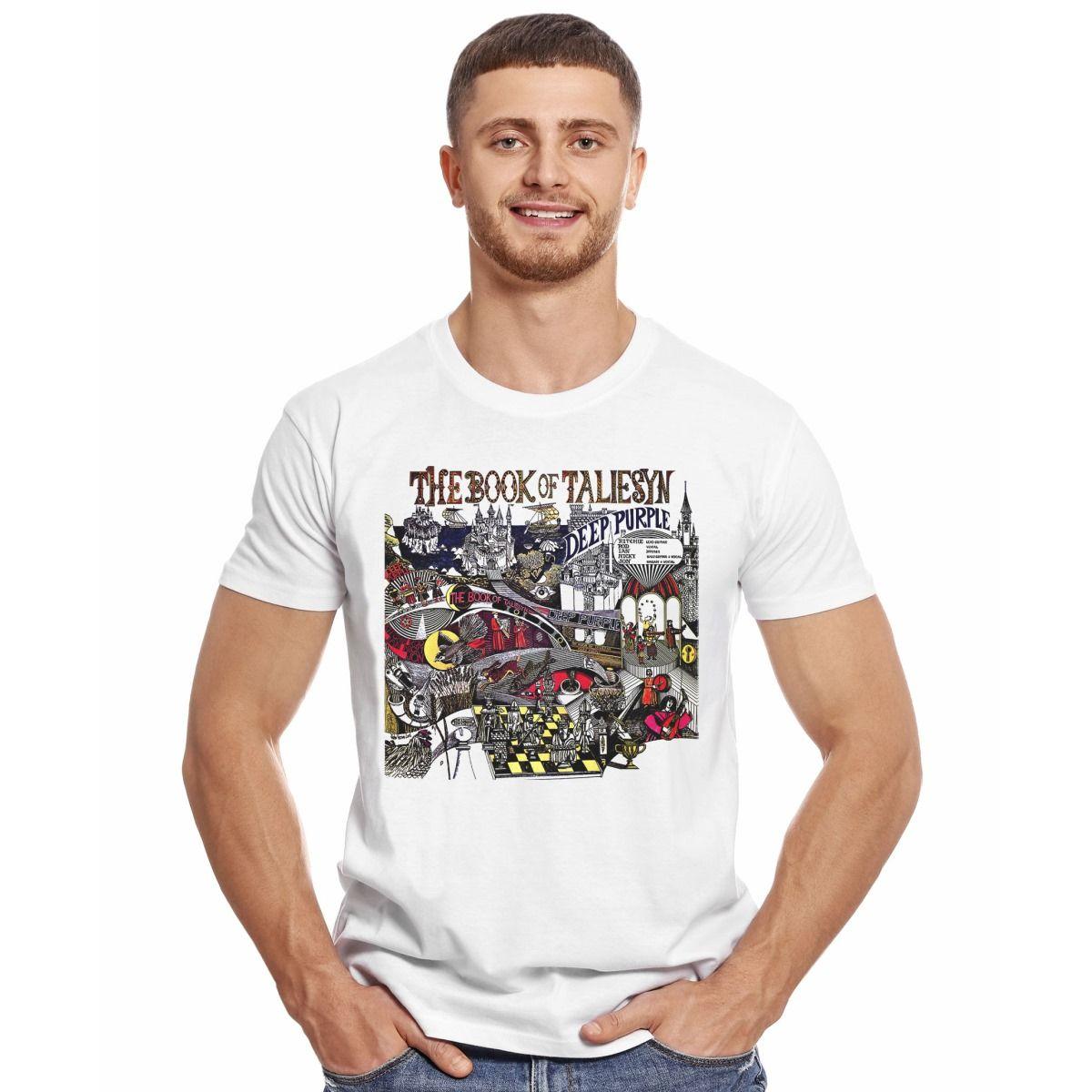 DEEP PURPLE THE BOOK OF TALIESYN POLERA MANGA CORTA HOMBRE-2