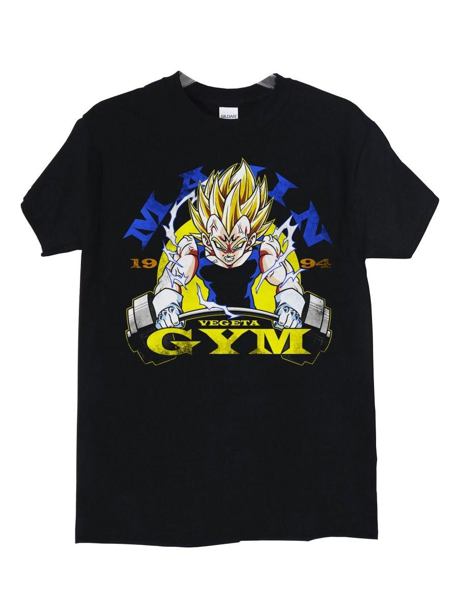 DRAGON BALL Z VEGETA GYM POLERA MANGA CORTA HOMBRE-1