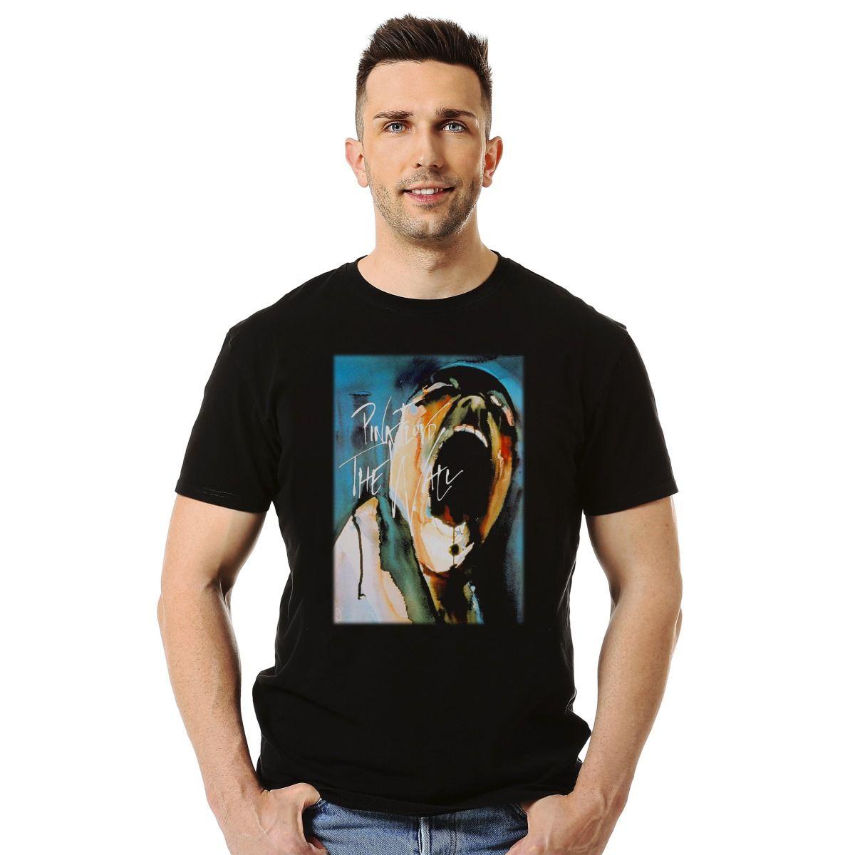 PINK FLOYD THE WALL GRITO POLERA MANGA CORTA HOMBRE-2