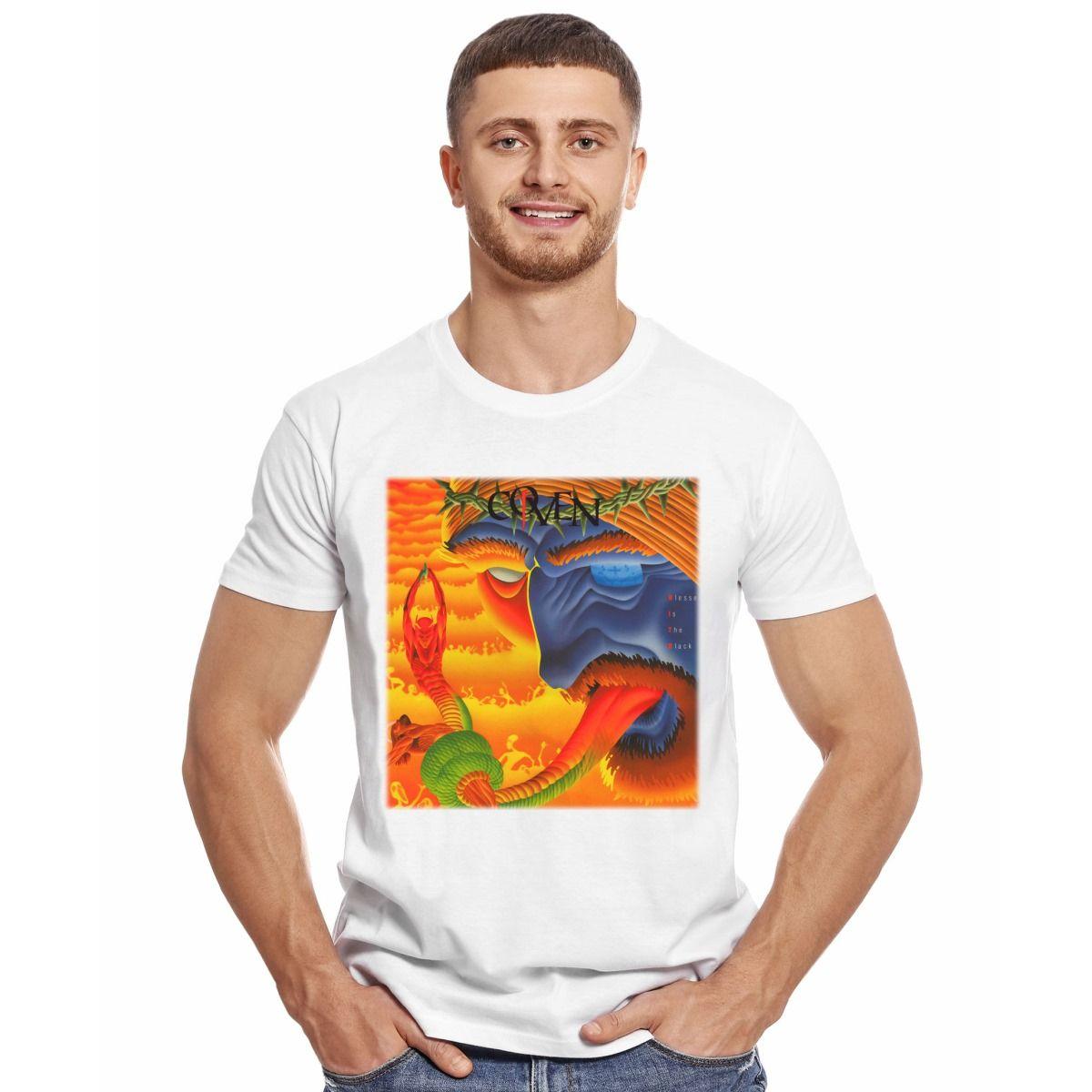 COVEN BLESSED IS THE BLACK POLERA MANGA CORTA HOMBRE-2