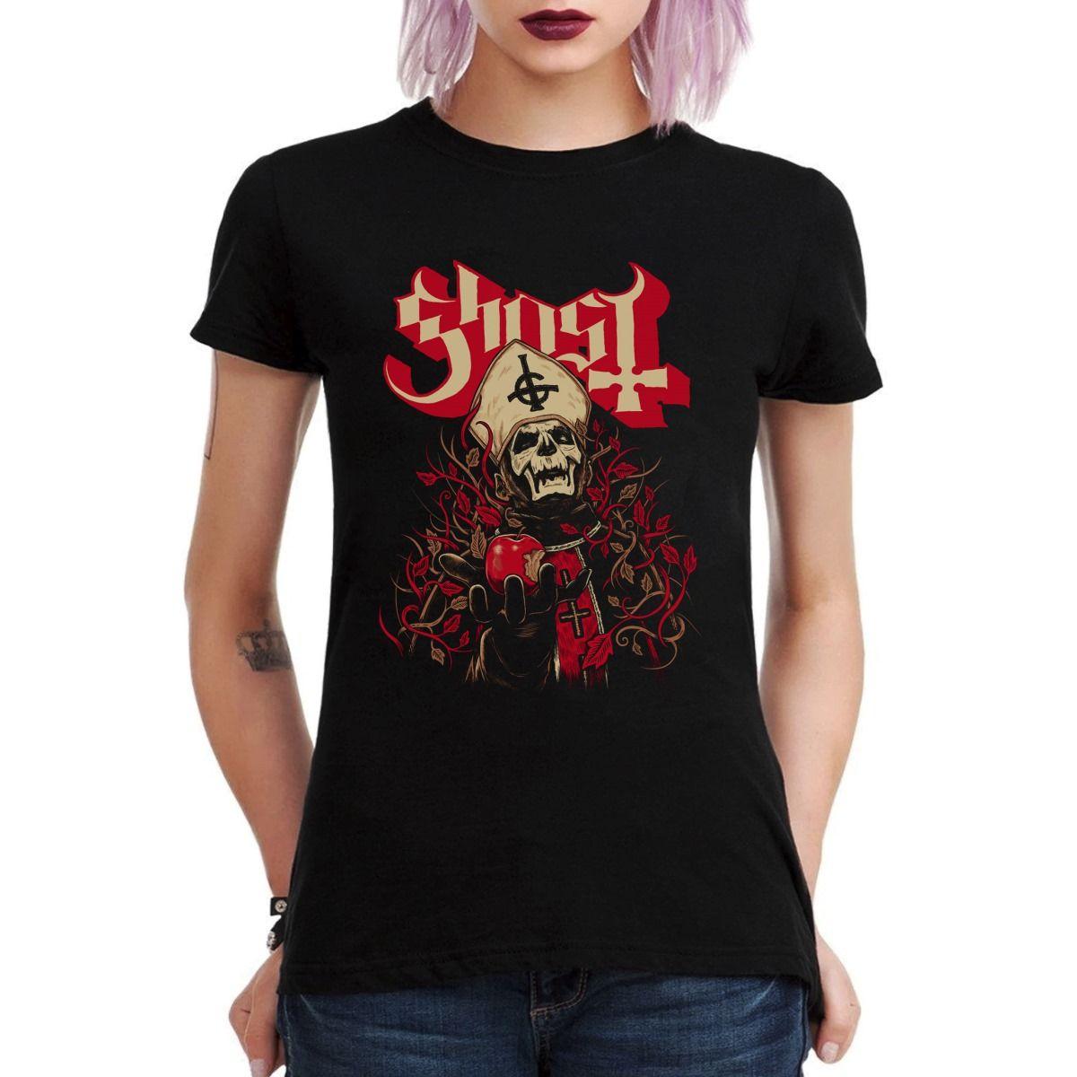 GHOST EMERITUS APPLE POLERA MUJER-2